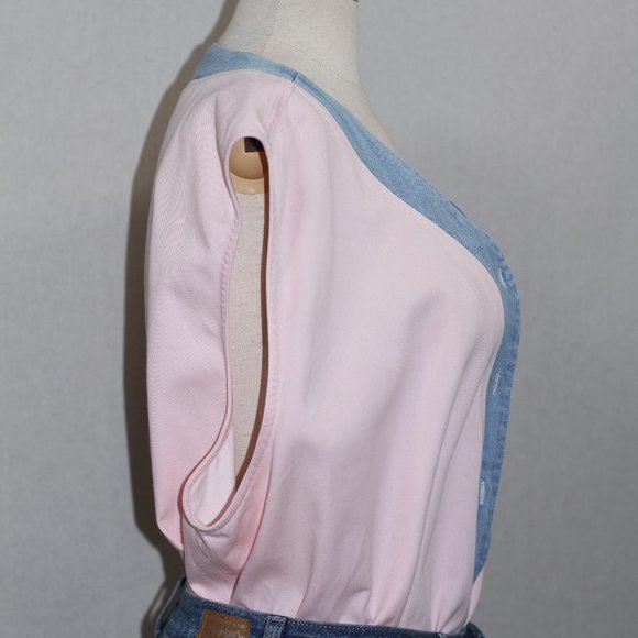 Fitting Image Pink & Blue Blouse - Picture 11 of 15